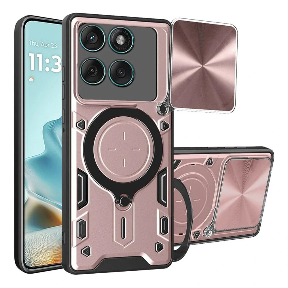 Kryt Motorola EDGE 60 / 60 Fusion Techsuit CamGuard Pro - rose gold