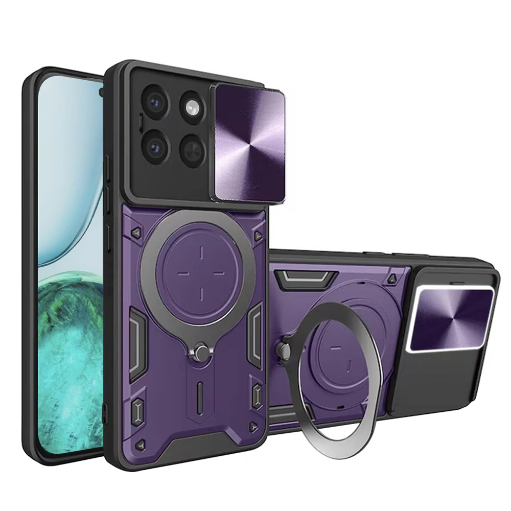 Kryt Honor X8c, Techsuit CamGuard Pro - fialový