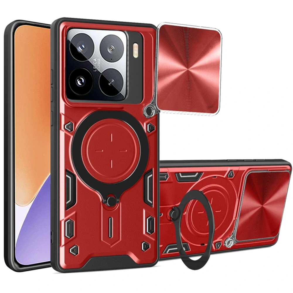 Kryt Xiaomi 15 Techsuit CamGuard Pro - červený
