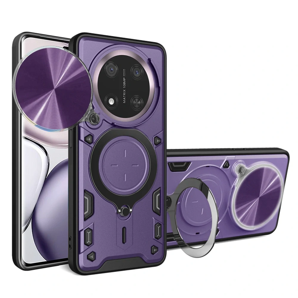 Kryt Honor Magic 7 Lite / X9c, Techsuit CamGuard Pro - fialový