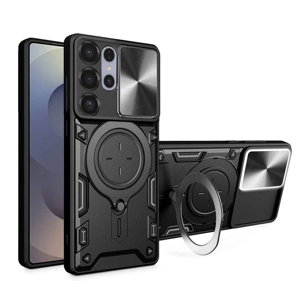 Kryt Samsung Galaxy S25 Ultra Techsuit CamGuard Pro - černý