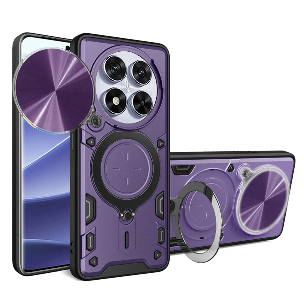 Kryt Xiaomi Redmi Note 14 Pro 5G / Poco X7 Techsuit CamGuard Pro - fialový