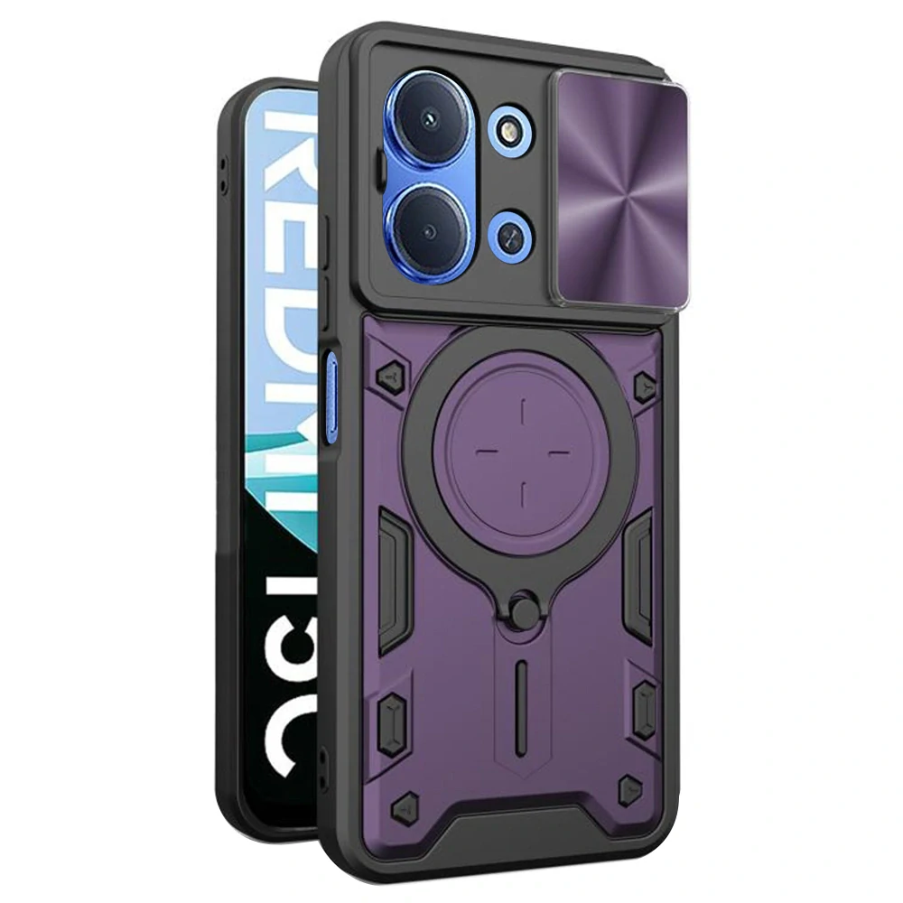 Kryt Xiaomi Redmi 15C 4G/5G Techsuit CamGuard Pro - purple