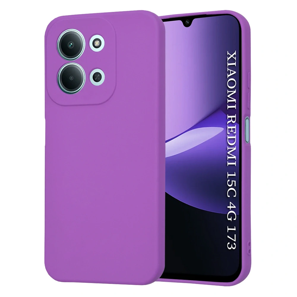Kryt Xiaomi Redmi 15C 4G/5G, SoftFlex - purple