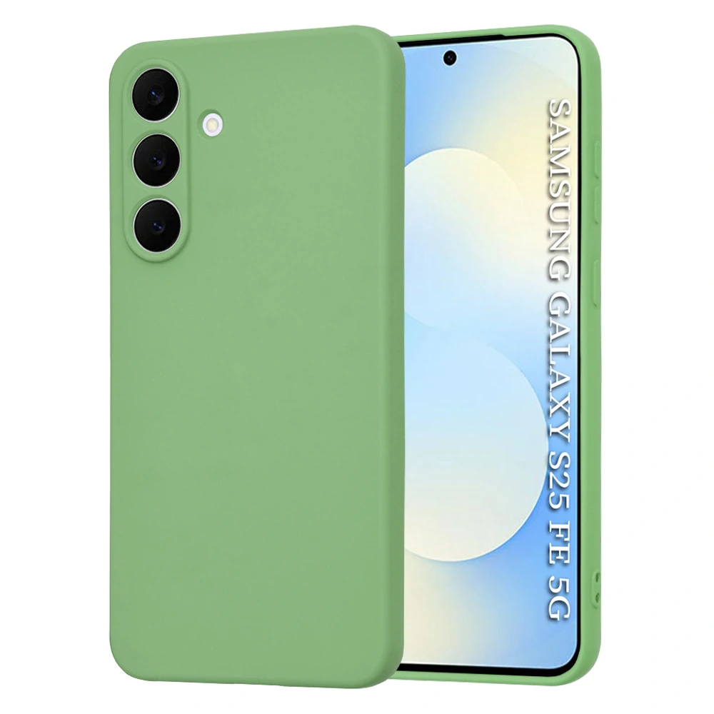 Kryt Samsung Galaxy S25 FE Techsuit SoftFlex - mint green