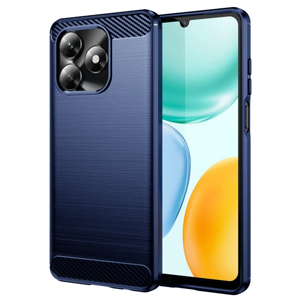 Kryt Honor X5c Plus, Armored Carbon modrý