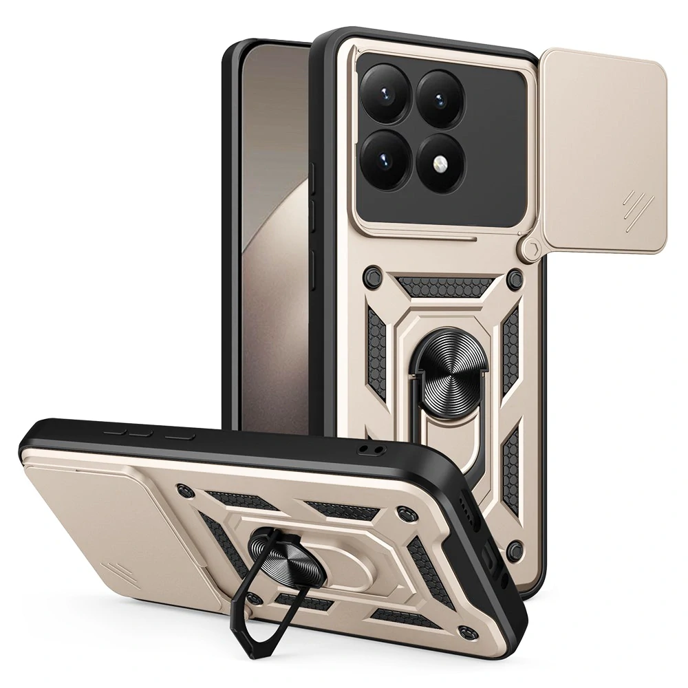 Kryt Xiaomi 15T Techsuit CamShield Pro zlatý