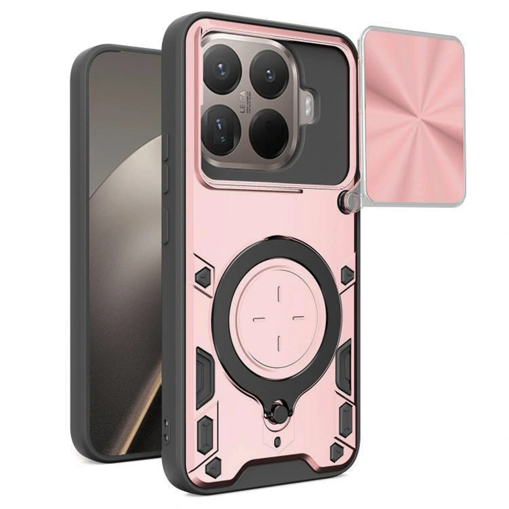 Kryt Xiaomi 15T Pro,Techsuit CamGuard Pro, rose gold