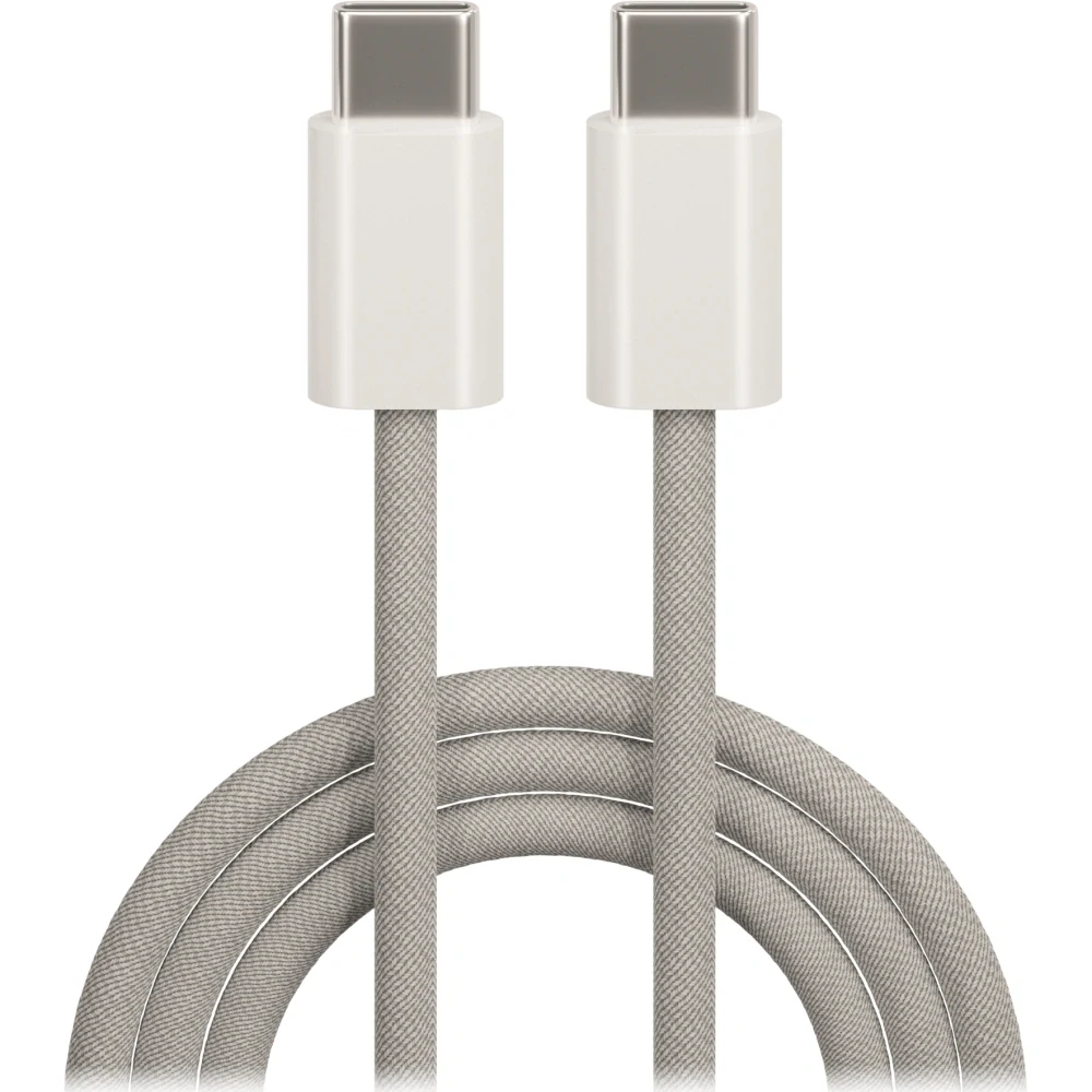 Datový kabel Maxlife MXUC-06 cable USB-C - USB-C 1,0 m 20W šedý nylon