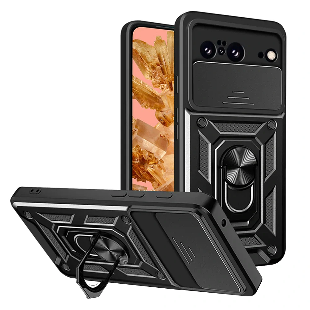 Kryt Google Pixel 8 Techsuit CamShield Pro black