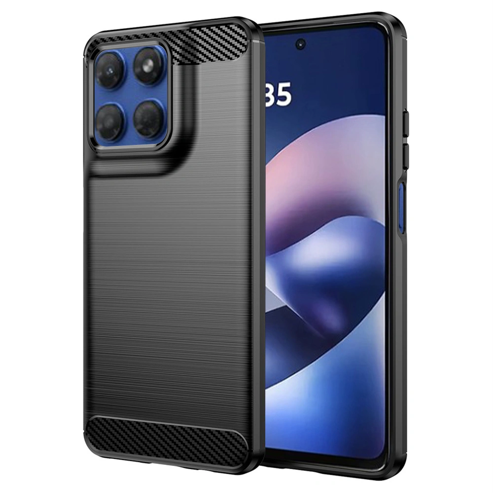 Kryt Motorola Moto G37 / G37 Power / G47 / G57 Power / G67 Power, Armored Carbon černý
