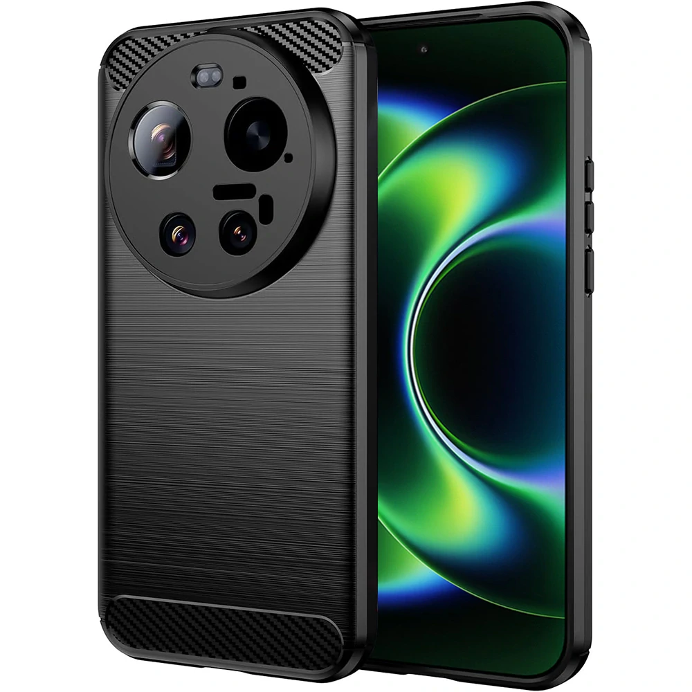 Kryt Xiaomi 17 Ultra, Armored Carbon černý