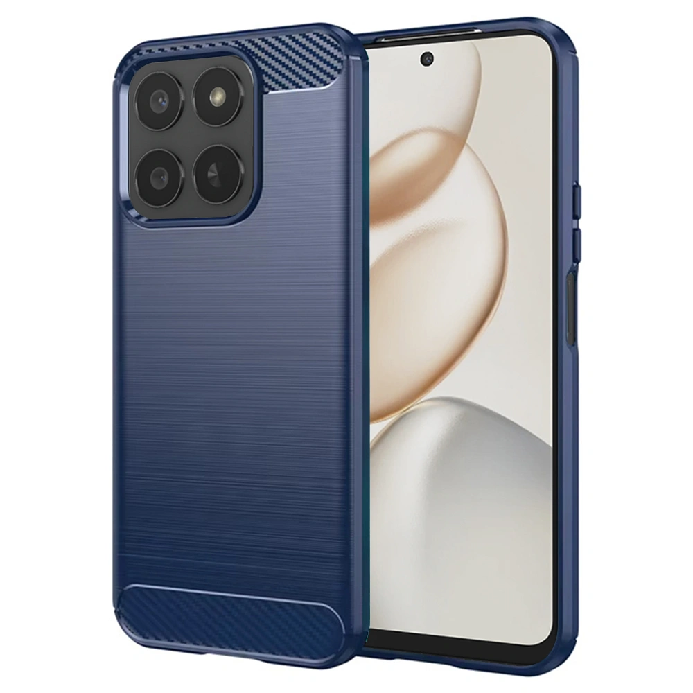 Kryt Honor 400 Smart 4G/5G / X7d 4G, Armored Carbon modrý