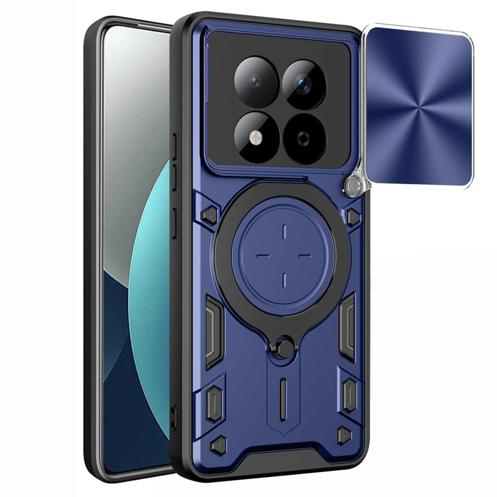 Kryt Xiaomi Redmi Note 15 Pro 4G,Techsuit CamGuard Pro, modrý