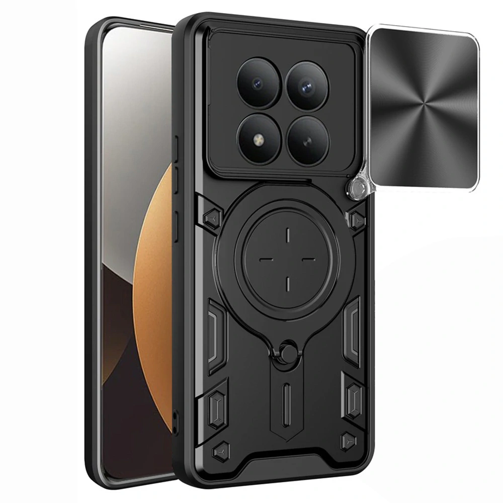 Kryt Xiaomi Redmi Note 15 Pro+ 5G / Poco M8 Pro 5G,Techsuit CamGuard Pro, černý