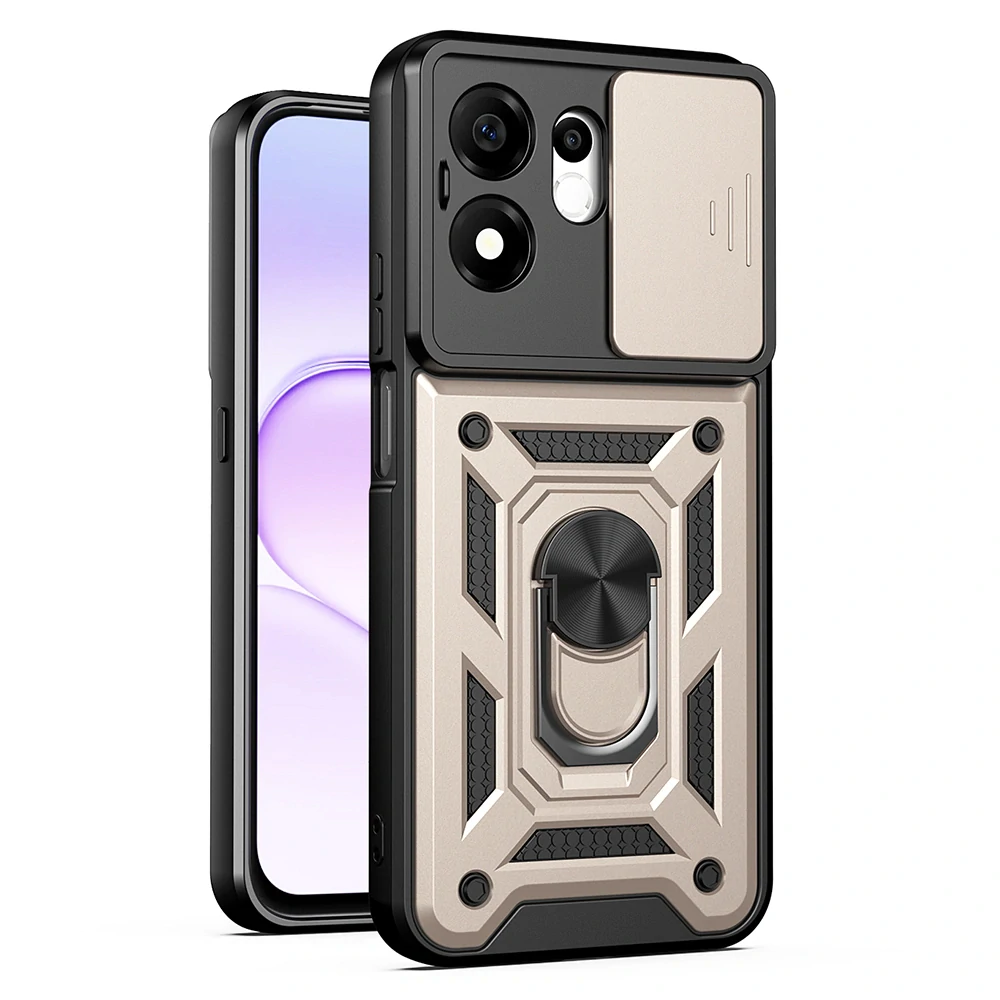Kryt Honor 600 Smart, Techsuit CamShield Pro gold