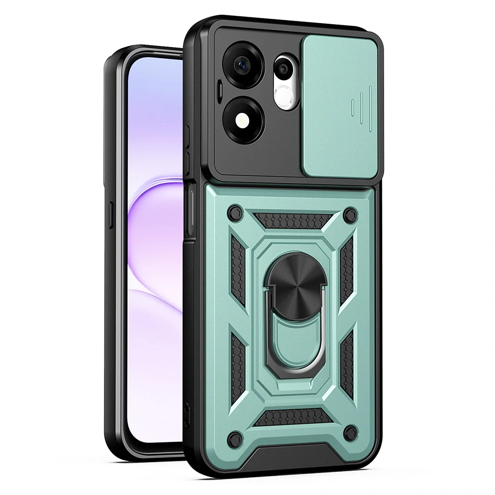 Kryt Honor 600 Smart, Techsuit CamShield Pro zelený