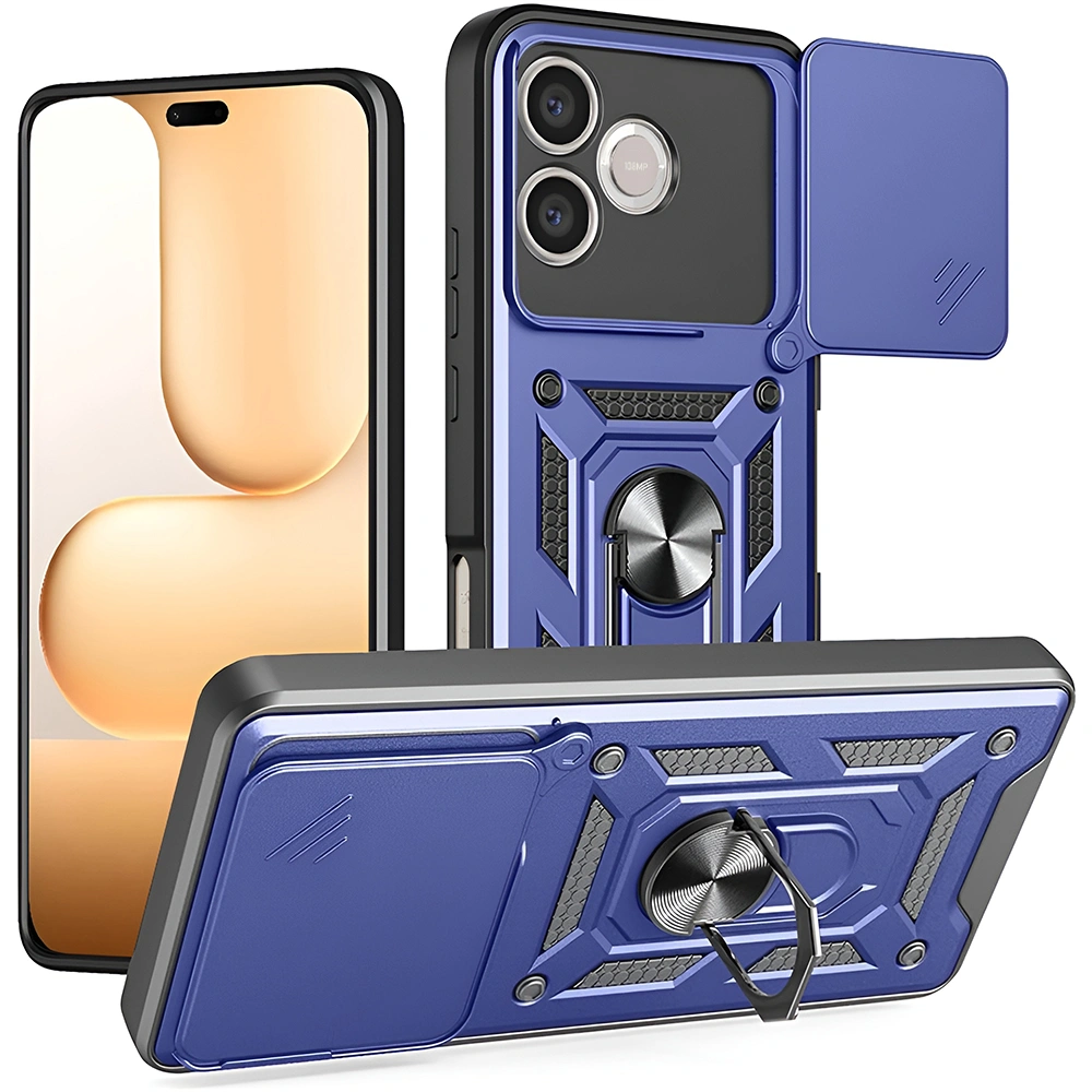 Kryt Honor 600 Lite Techsuit CamShield Pro modrý