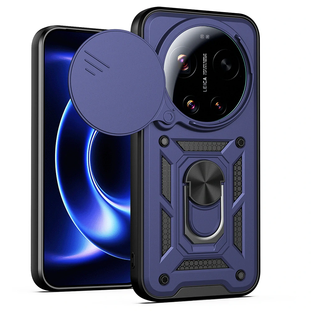 Kryt Xiaomi 17 Ultra, Techsuit CamShield Pro modrý