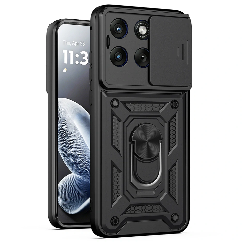Kryt Motorola EDGE 70 Fusion, Techsuit CamShield Pro černý
