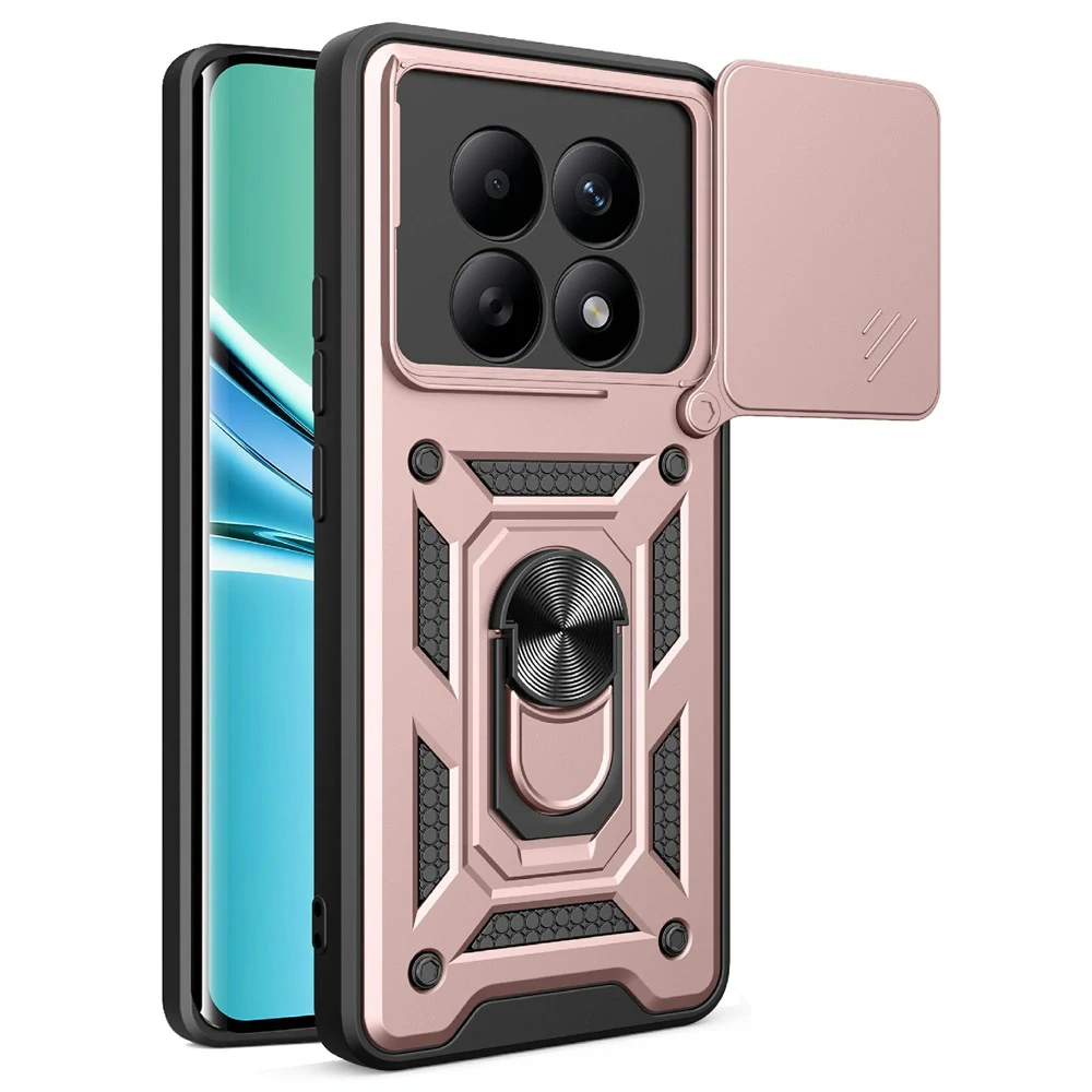 Kryt Xiaomi Redmi Note 15 4G/5G / Poco M8 5G Techsuit CamShield Pro rose gold