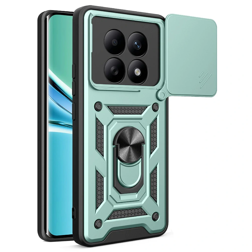 Kryt Xiaomi Redmi Note 15 4G/5G / Poco M8 5G Techsuit CamShield Pro zelený
