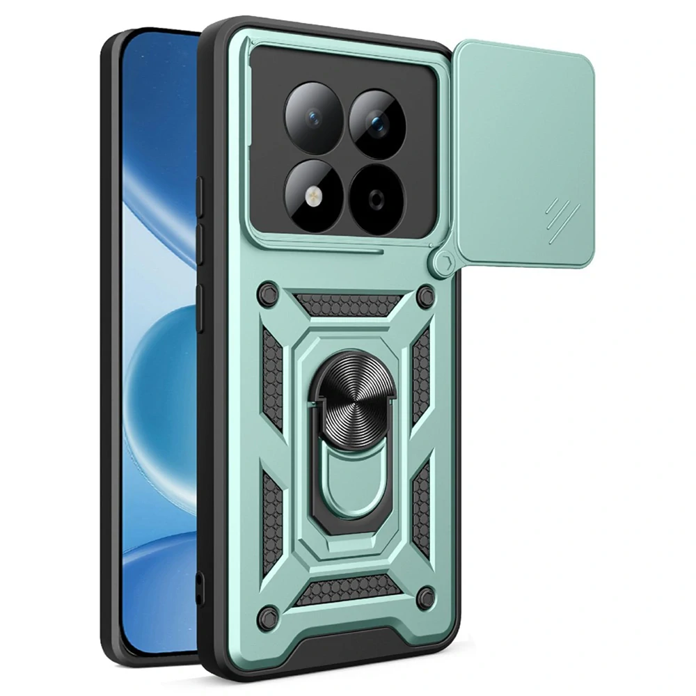 Kryt Xiaomi Redmi Note 15 Pro 5G, Techsuit CamShield Pro zelený