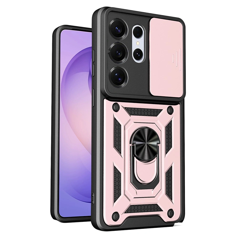 Kryt Samsung Galaxy S26 Ultra, Techsuit CamShield Pro rose gold