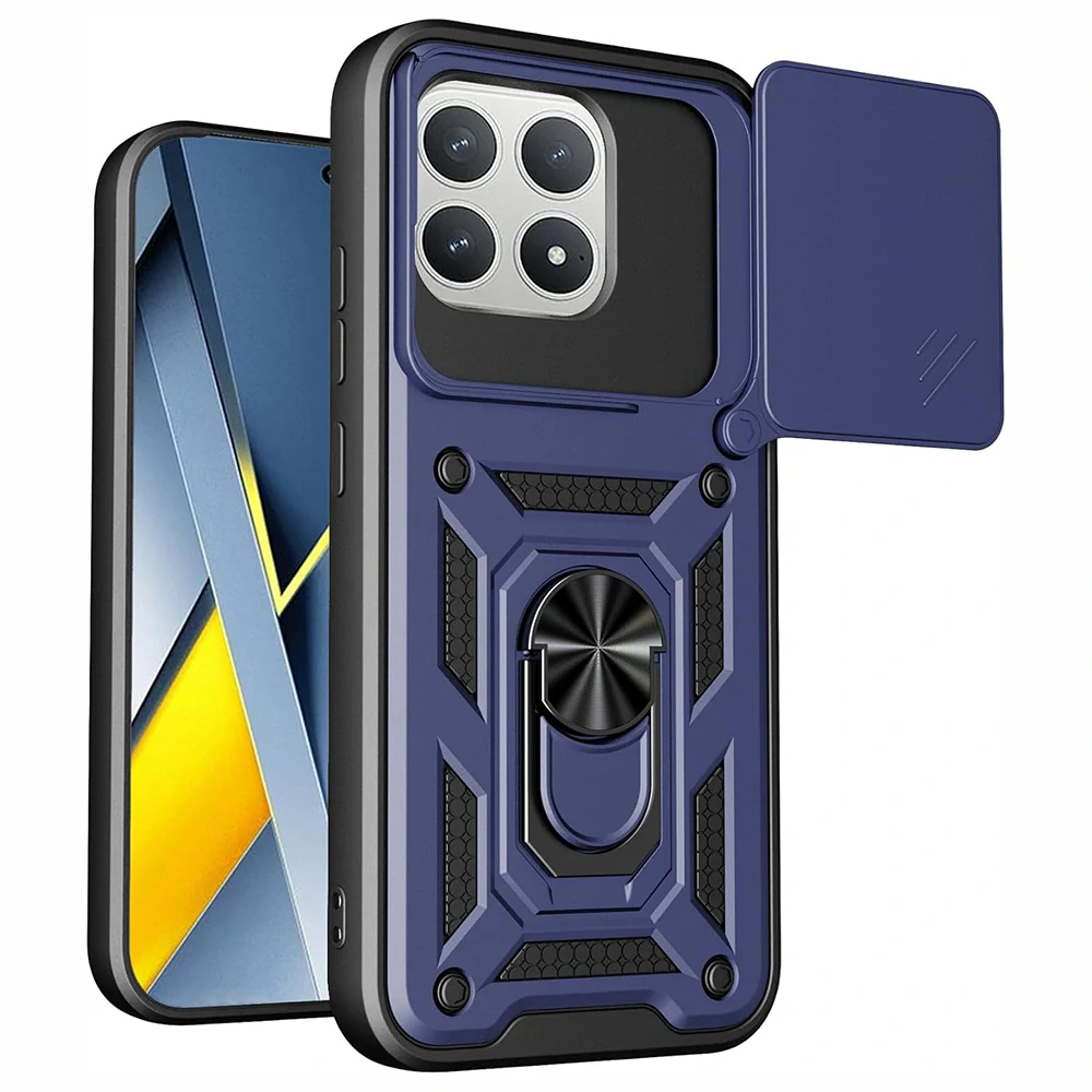 Kryt Xiaomi Poco F8 Pro, Techsuit CamShield Pro modrý