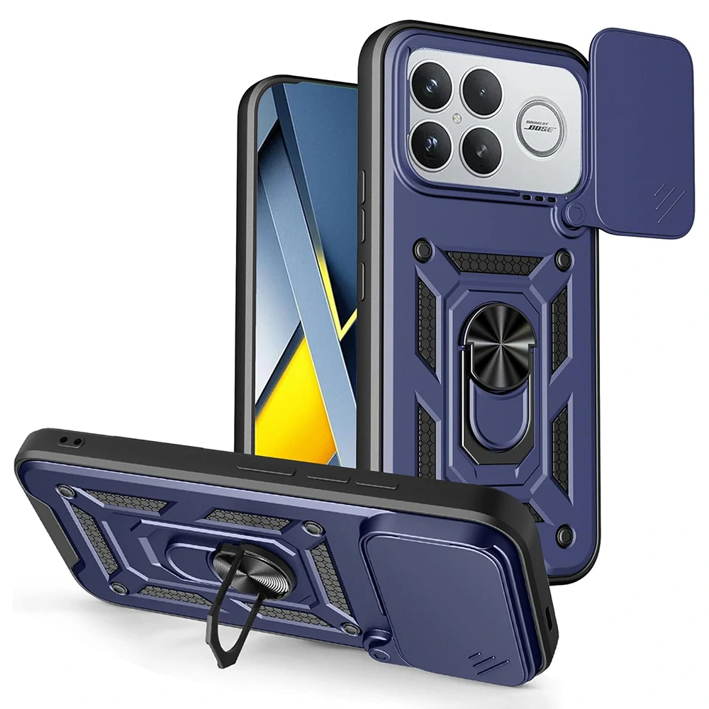 Kryt Xiaomi Poco F8 Ultra, Techsuit CamShield Pro modrý