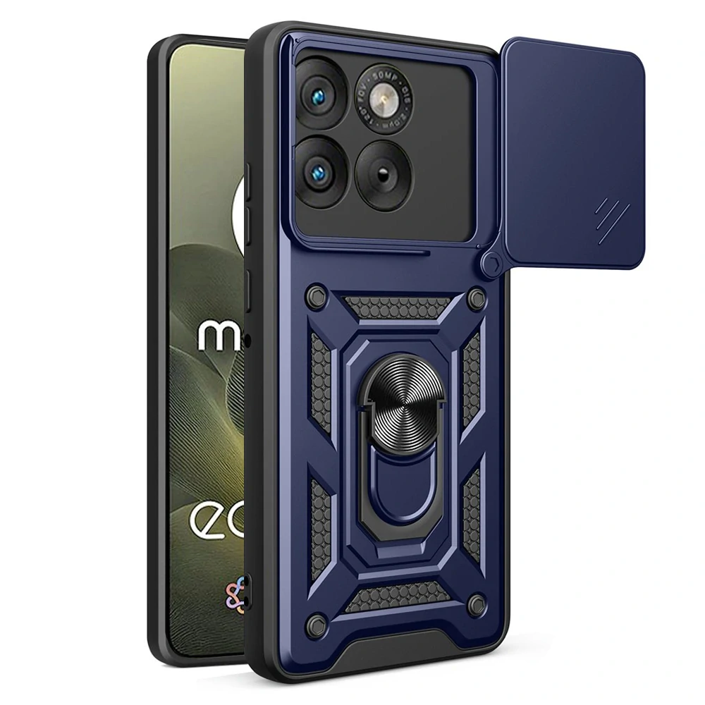 Kryt Motorola EDGE 70, Techsuit CamShield Pro modrý
