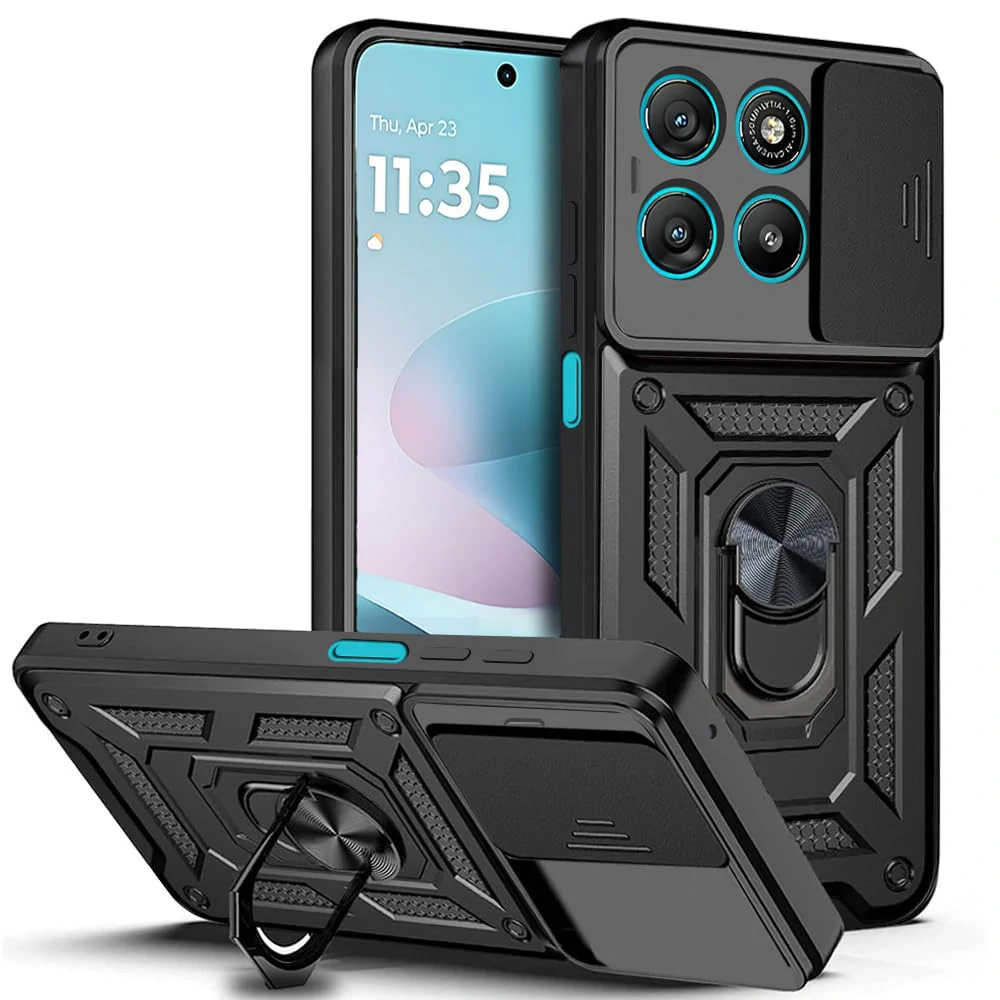 Kryt Motorola Moto G57 Power / G67 Power Techsuit CamShield Pro černý