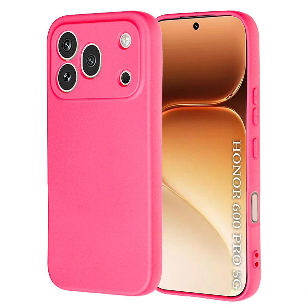 Kryt Honor 600 Pro Techsuit SoftFlex - hot pink
