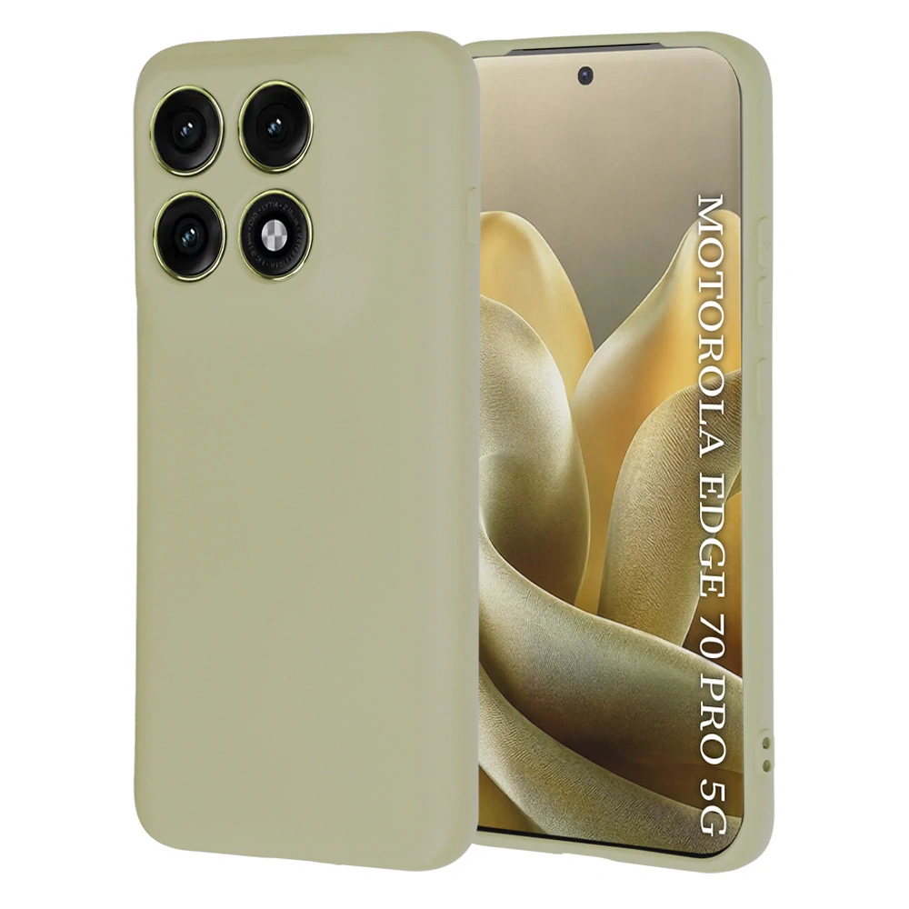 Kryt Motorola EDGE 70 Pro, SoftFlex - matcha