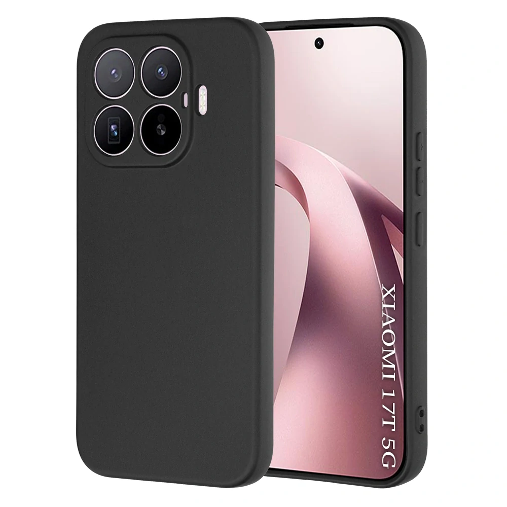 Kryt Xiaomi 17T, Techsuit SoftFlex - black