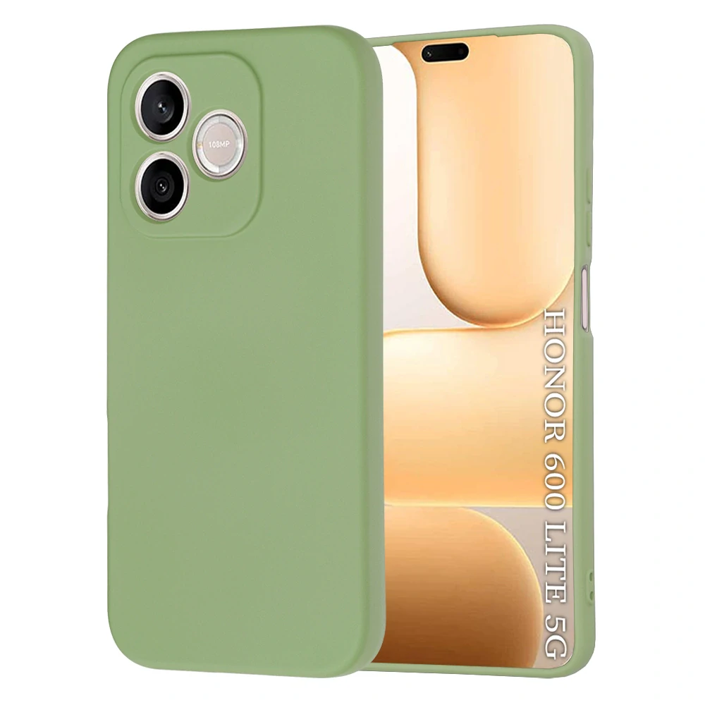 Kryt Honor 600 Lite, Techsuit SoftFlex - mint green