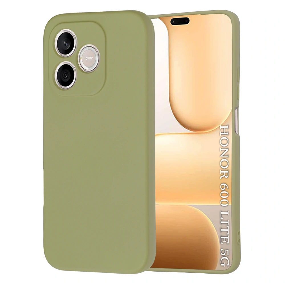 Kryt Honor 600 Lite, Techsuit SoftFlex - matcha