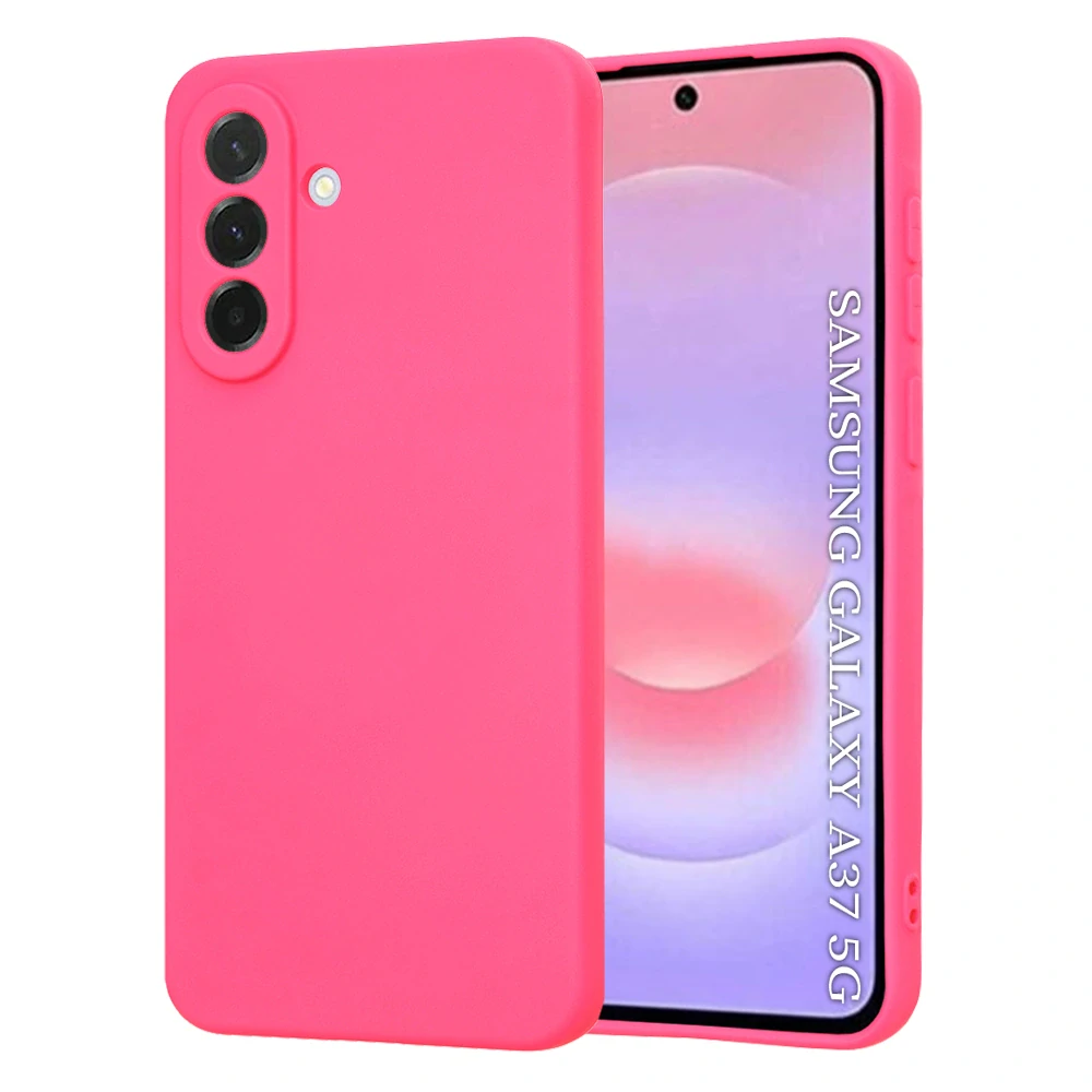 Kryt Samsung Galaxy A37 5G / A36 5G, Techsuit SoftFlex - hot pink