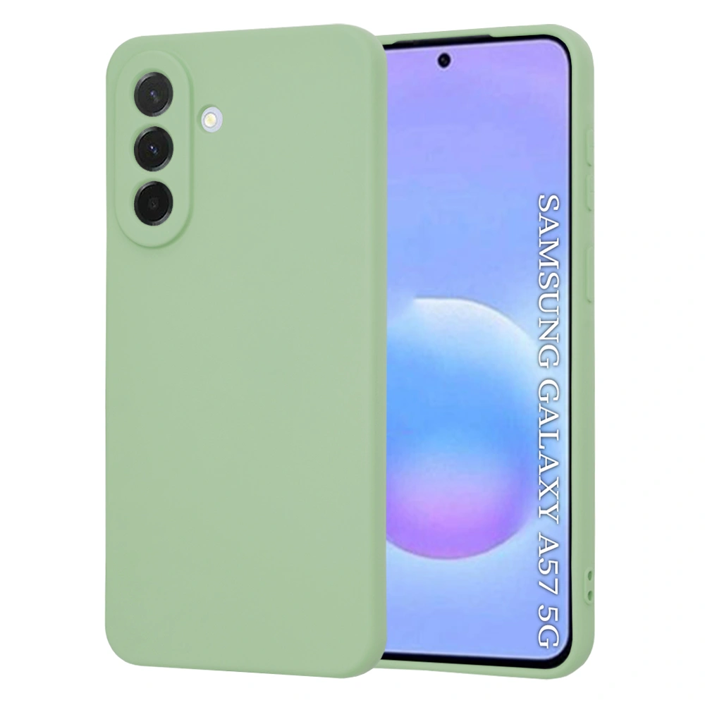 Kryt Samsung Galaxy A57 5G, Techsuit SoftFlex - mint green