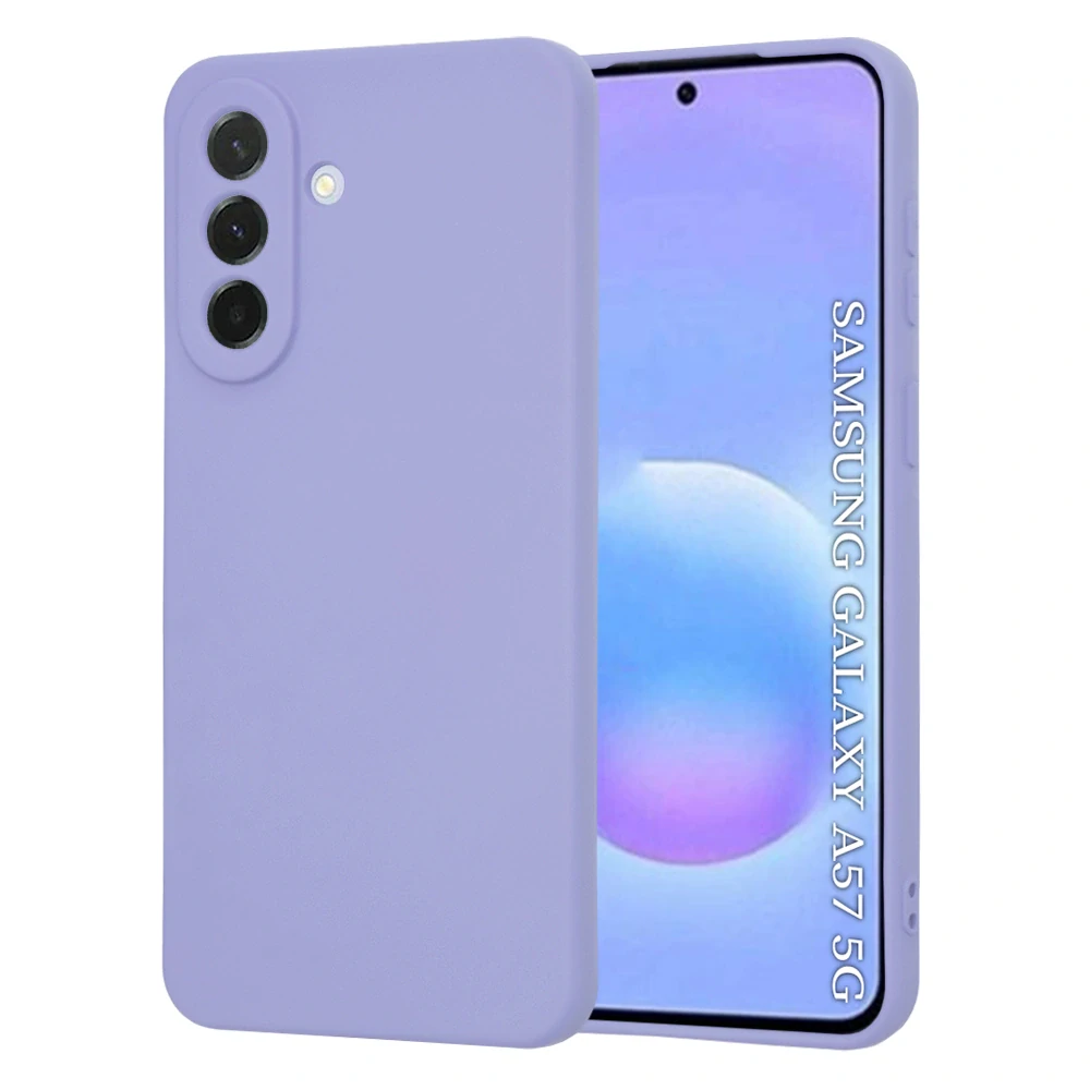 Kryt Samsung Galaxy A57 5G, Techsuit SoftFlex - light purple