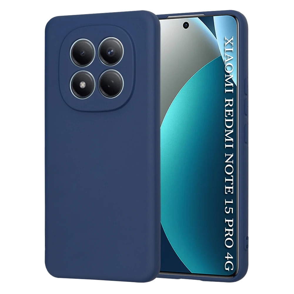 Kryt Xiaomi Redmi Note 15 Pro 4G, SoftFlex - navy blue