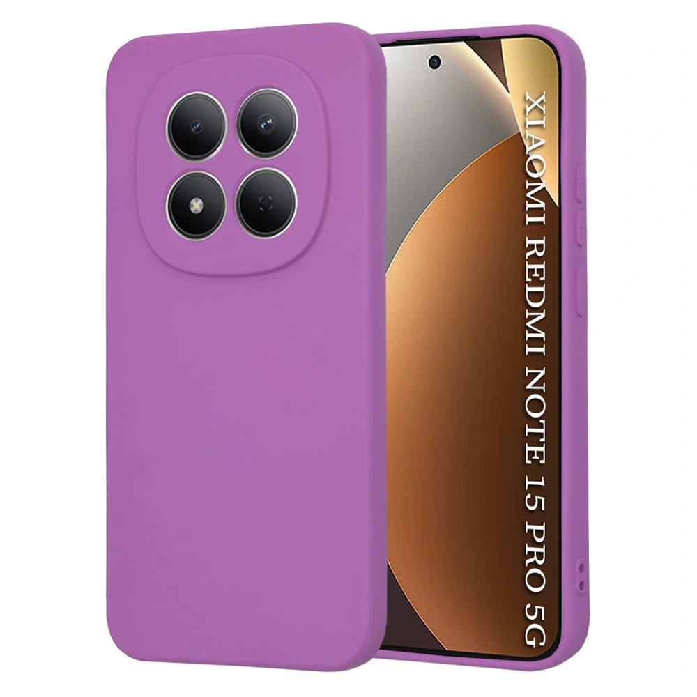 Kryt Xiaomi Redmi Note 15 Pro 5G, SoftFlex - purple