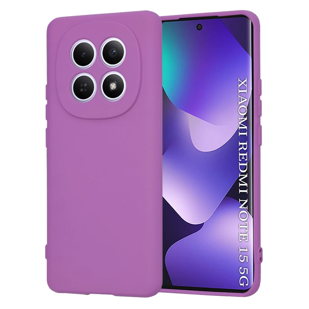 Kryt Xiaomi Redmi Note 15 4G/5G / Poco M8 5G, SoftFlex - purple