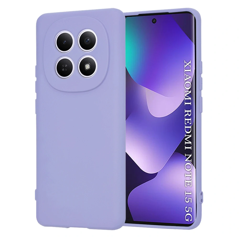 Kryt Xiaomi Redmi Note 15 4G/5G / Poco M8 5G, SoftFlex - light purple