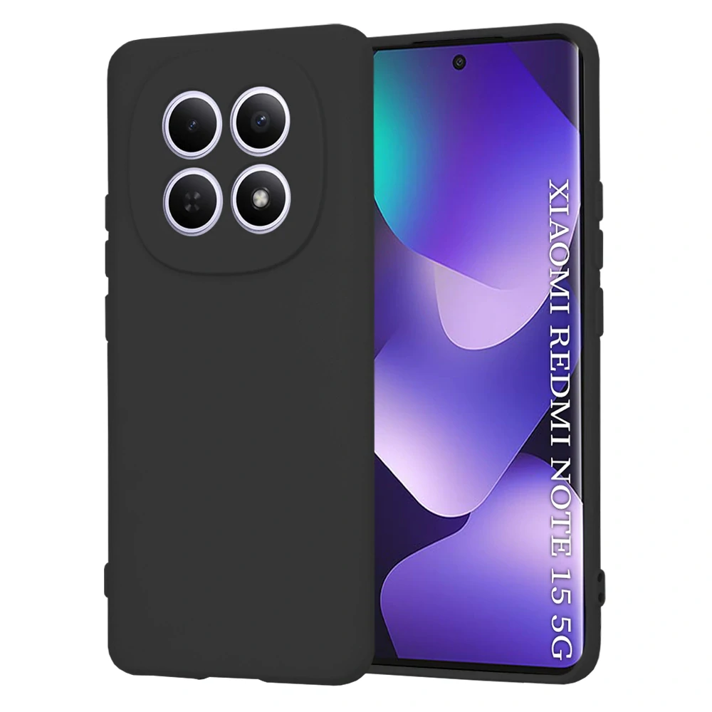 Kryt Xiaomi Redmi Note 15 4G/5G / Poco M8 5G, SoftFlex - black