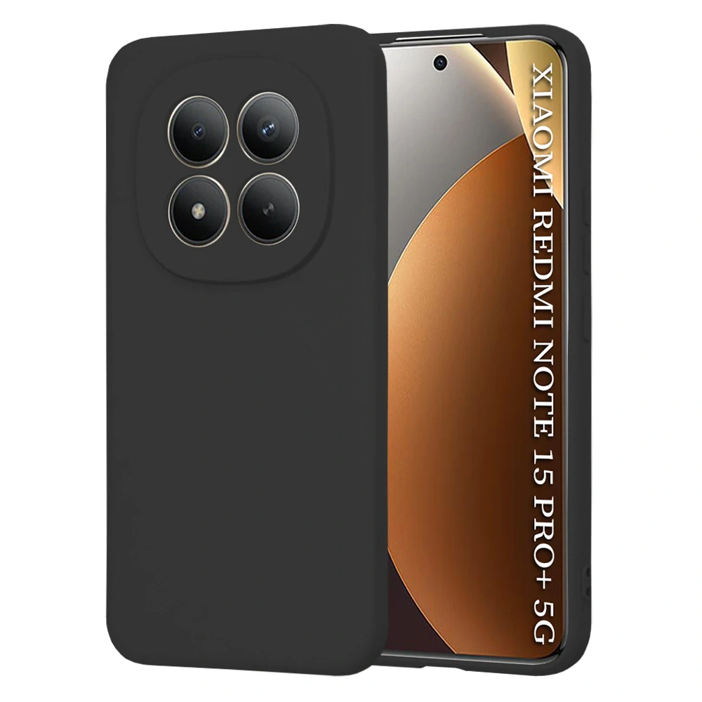 Kryt Xiaomi Redmi Note 15 Pro+ 5G / M8 Pro 5G, SoftFlex - black