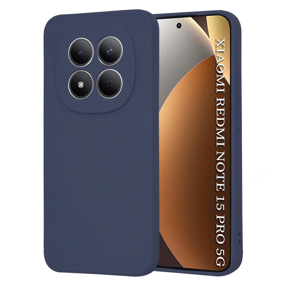 Kryt Xiaomi Redmi Note 15 Pro 5G, SoftFlex - navy blue