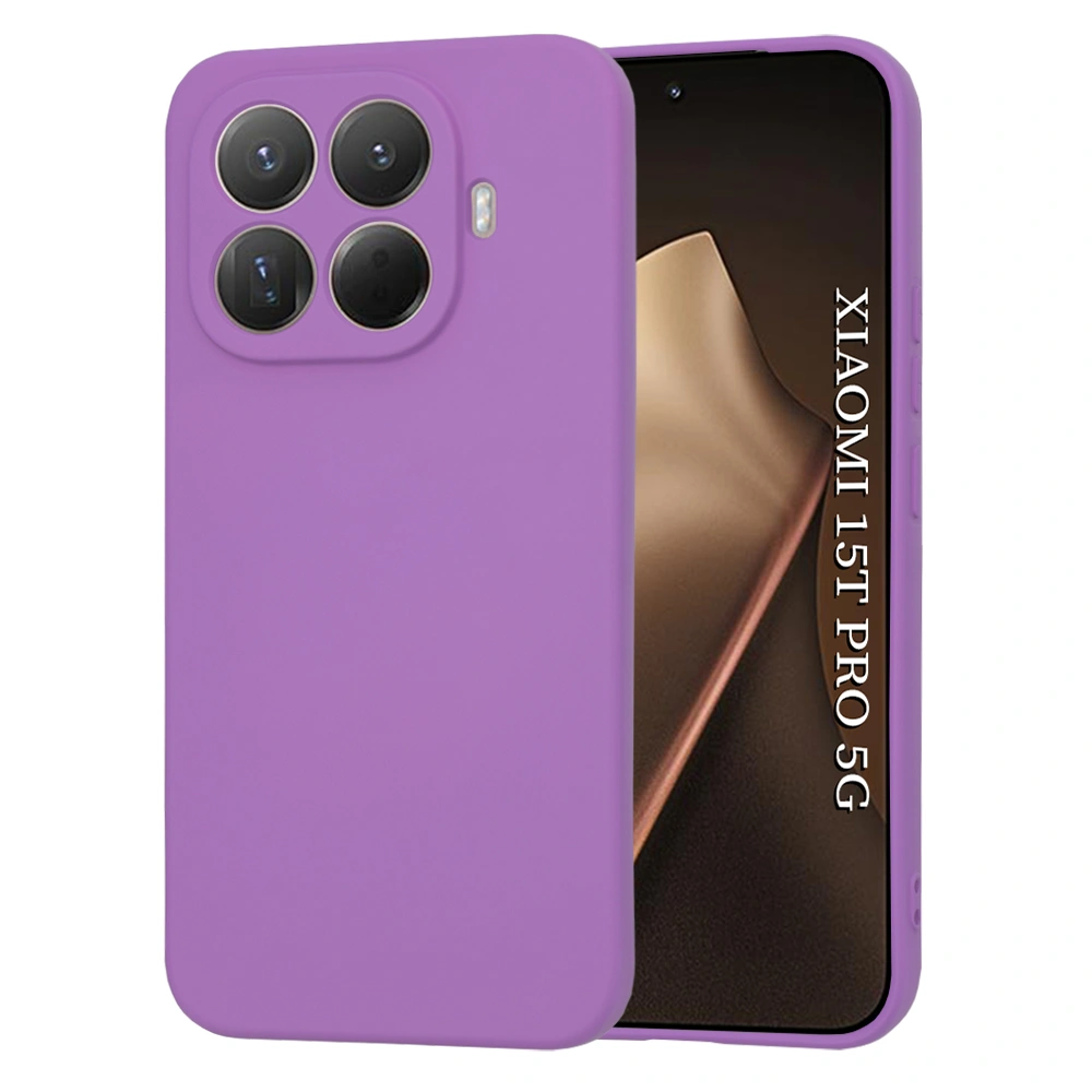 Kryt Xiaomi 15T Pro, Techsuit SoftFlex - fialový