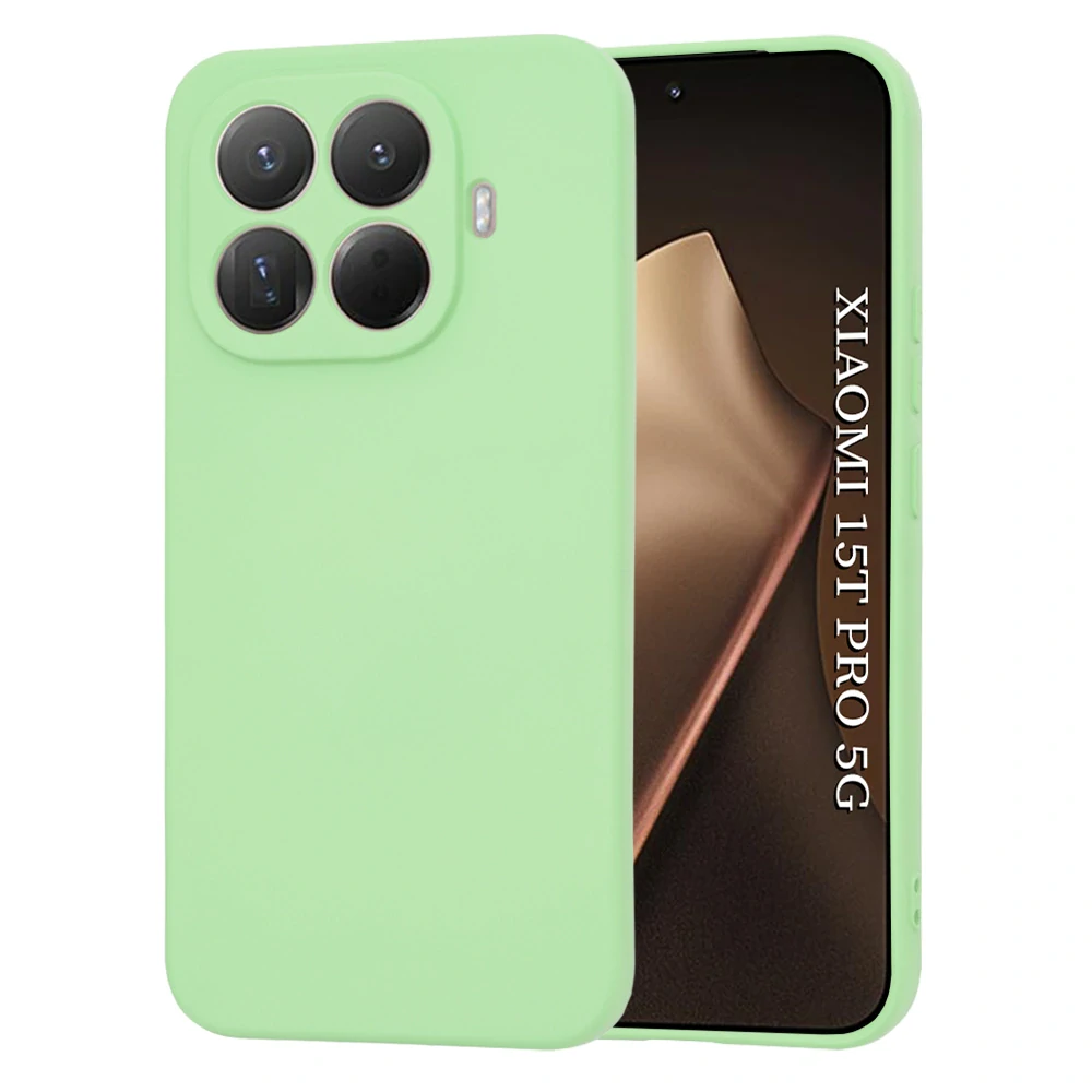 Kryt Xiaomi 15T Pro, Techsuit SoftFlex - mint green