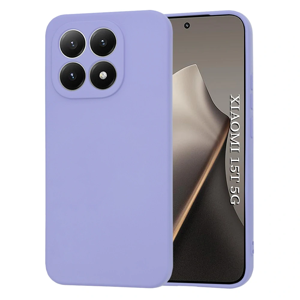 Kryt Xiaomi 15T, Techsuit SoftFlex - light purple